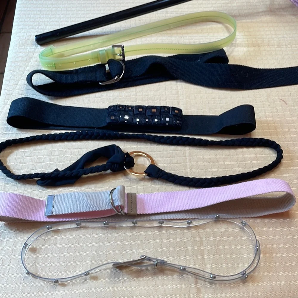 SIX Miscellaneous Belts